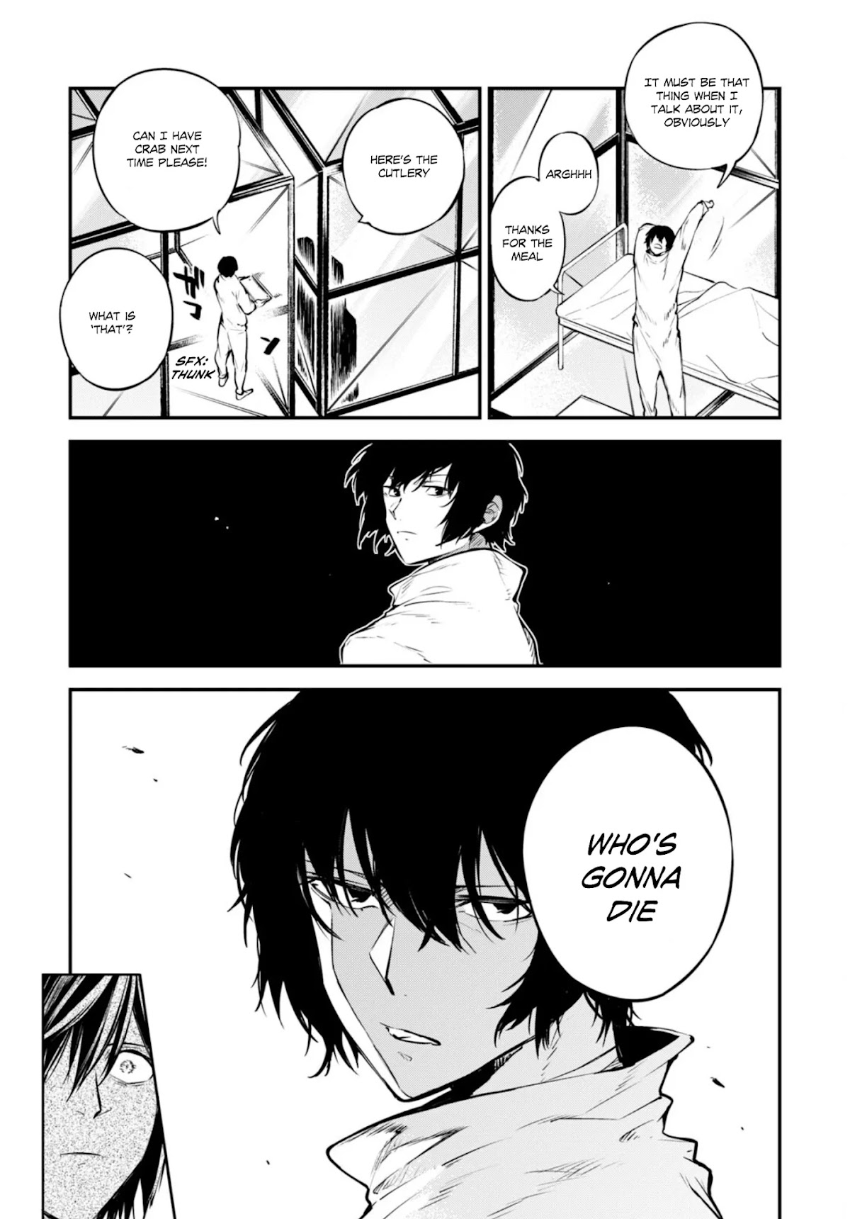 Bungou Stray Dogs Chapter 95 page 19 - Chapter 95: At an Empty Port Part 5 (First Part)