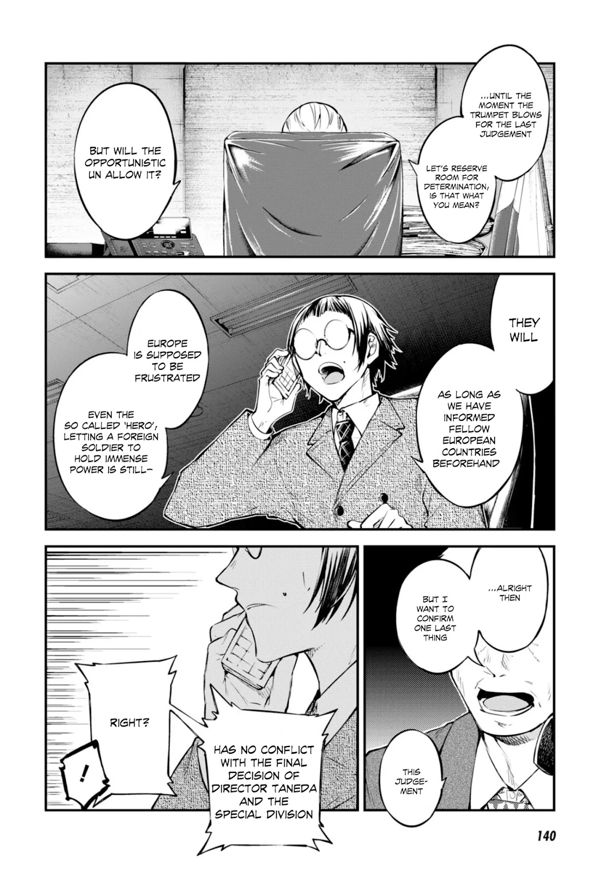 Bungou Stray Dogs Chapter 95 page 8 - Chapter 95: At an Empty Port Part 5 (First Part)