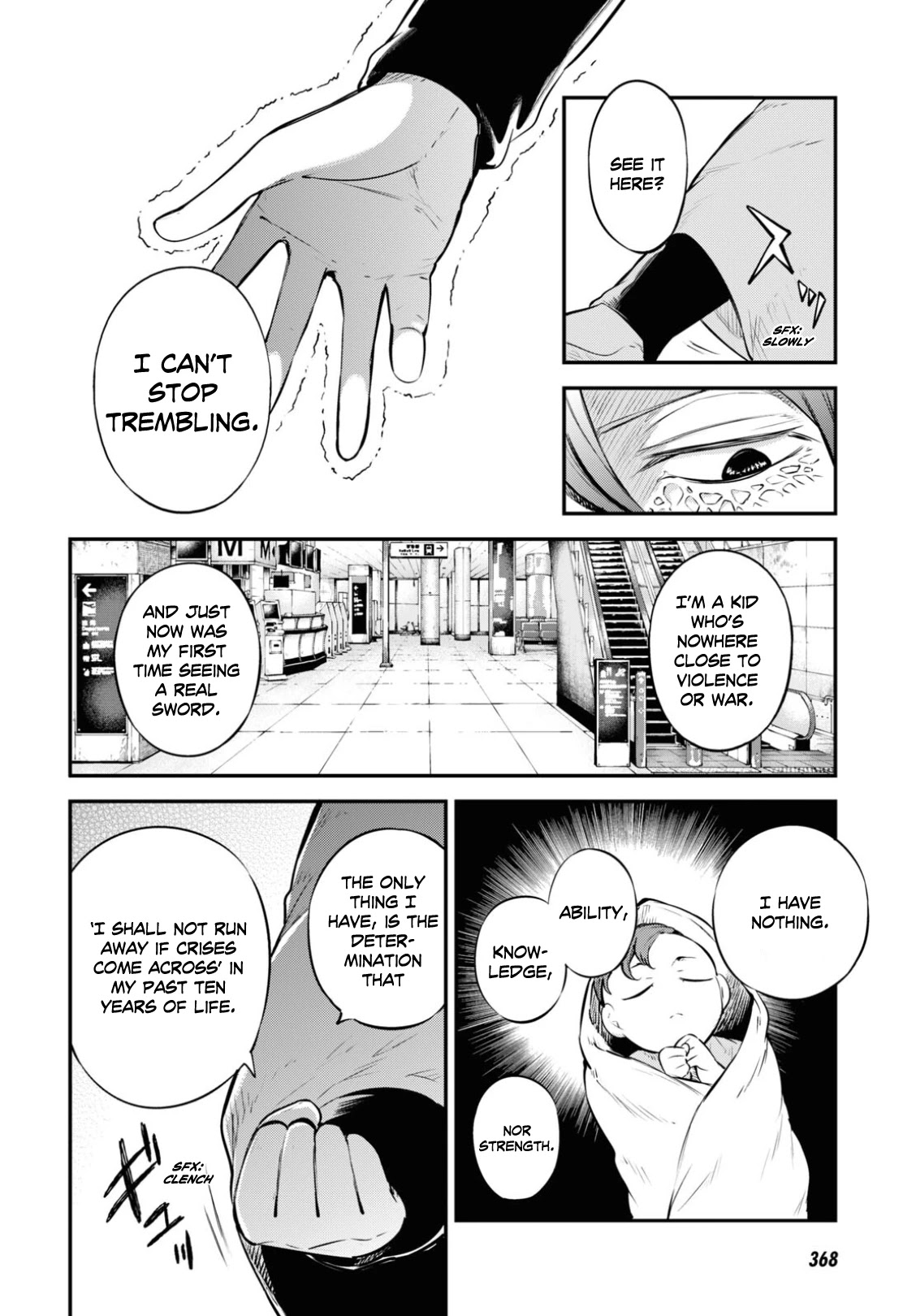 Bungou Stray Dogs Chapter 97 page 14 - Chapter 97: At an Empty Port Part 6