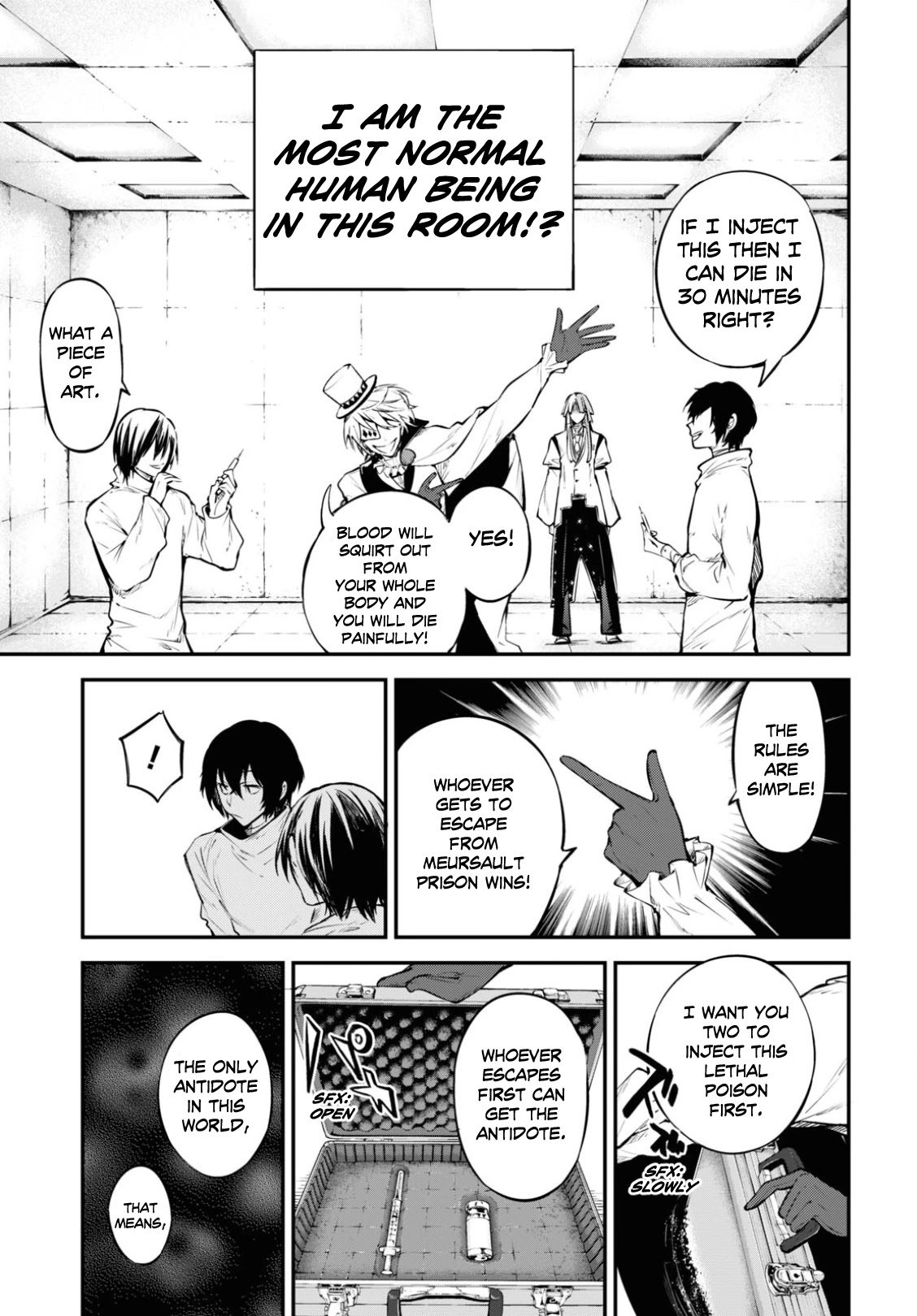 Bungou Stray Dogs Chapter 97 page 7 - Chapter 97: At an Empty Port Part 6