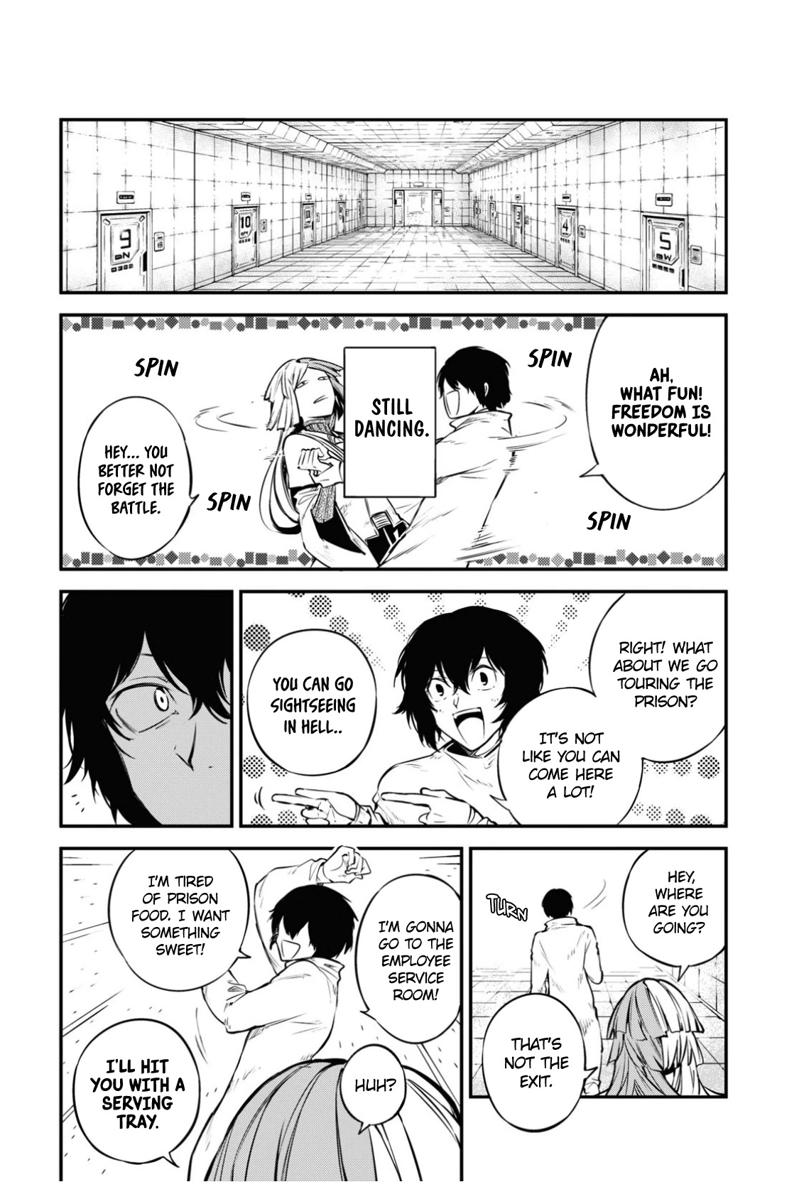 Bungou Stray Dogs Chapter 98 page 17 - Chapter 98: In the Pier of the Sky Part 7