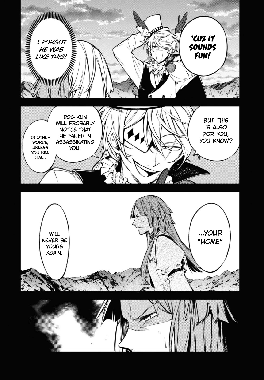 Bungou Stray Dogs Chapter 98 page 19 - Chapter 98: In the Pier of the Sky Part 7