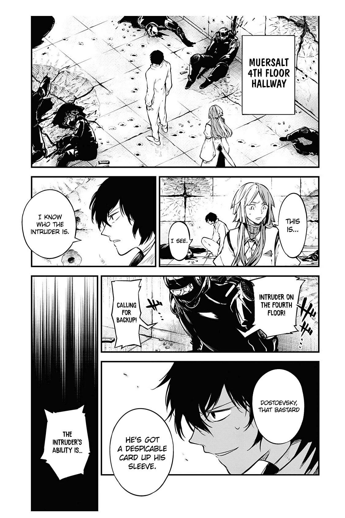 Bungou Stray Dogs Chapter 98 page 28 - Chapter 98: In the Pier of the Sky Part 7