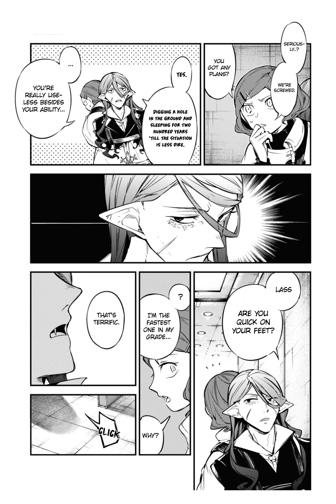 Bungou Stray Dogs Chapter 98 page 4 - Chapter 98: In the Pier of the Sky Part 7