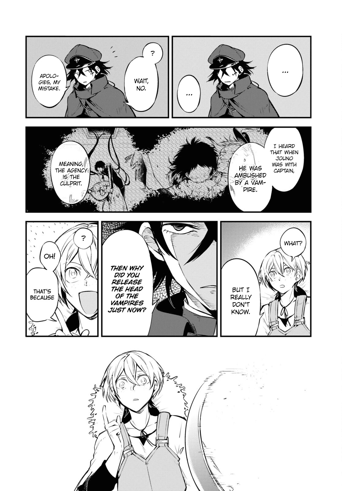 Bungou Stray Dogs Chapter 99 page 19 - Chapter 99: Pier in the Sky, Part 8