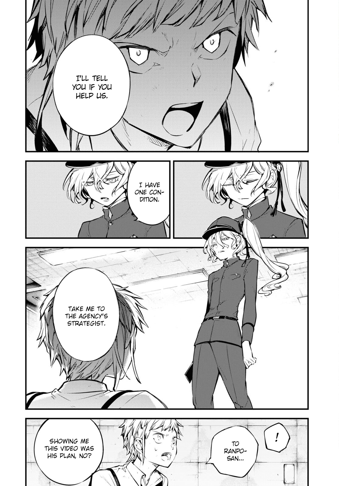 Bungou Stray Dogs Chapter 99 page 27 - Chapter 99: Pier in the Sky, Part 8