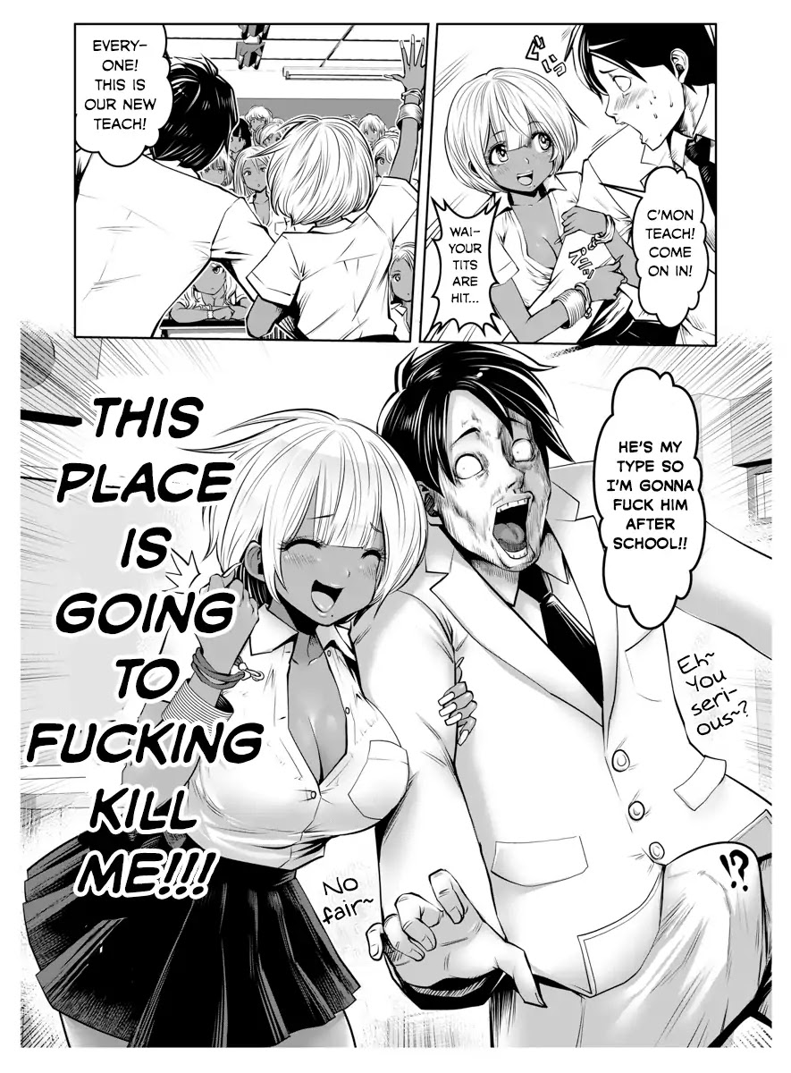 Burakku Gakkou ni Tsutomete Shimatta Sensei Chapter 1 page 4 - Chapter 1