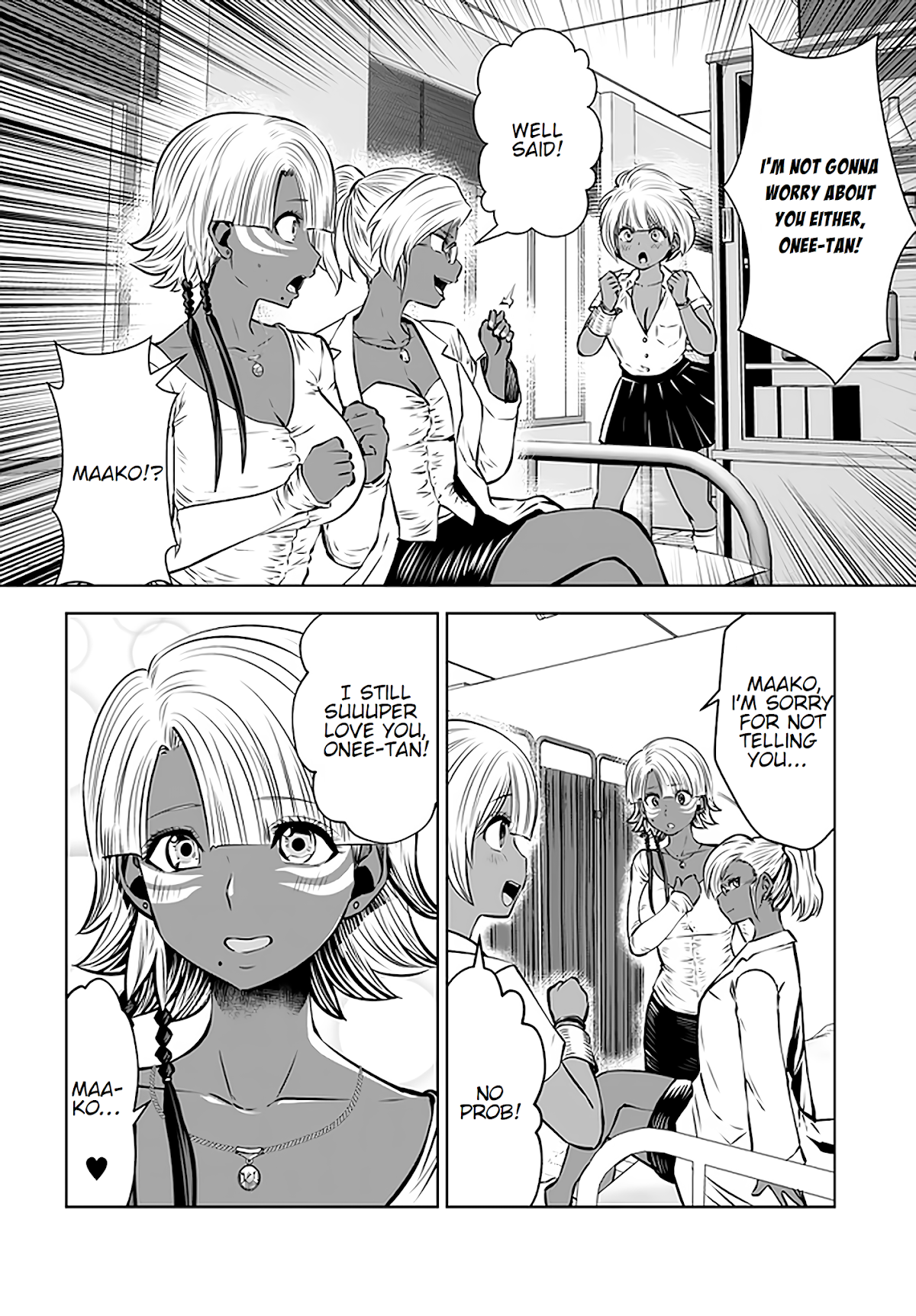 Burakku Gakkou ni Tsutomete Shimatta Sensei Chapter 17.1 page 22 - Chapter 17.1 - 17.4