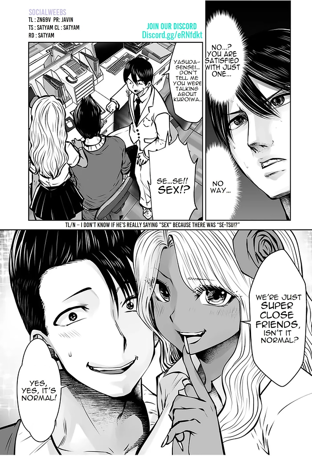 Burakku Gakkou ni Tsutomete Shimatta Sensei Chapter 18.1 page 15 - Chapter 18.1 - 18.4