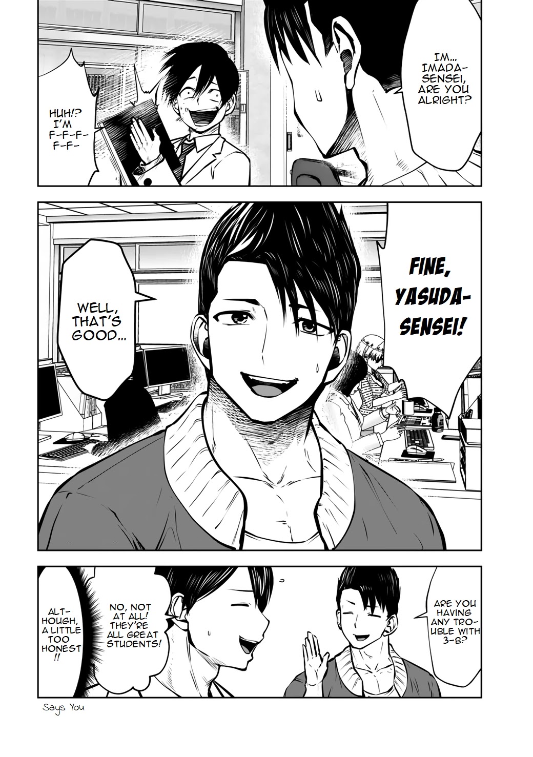 Burakku Gakkou ni Tsutomete Shimatta Sensei Chapter 18.1 page 6 - Chapter 18.1 - 18.4