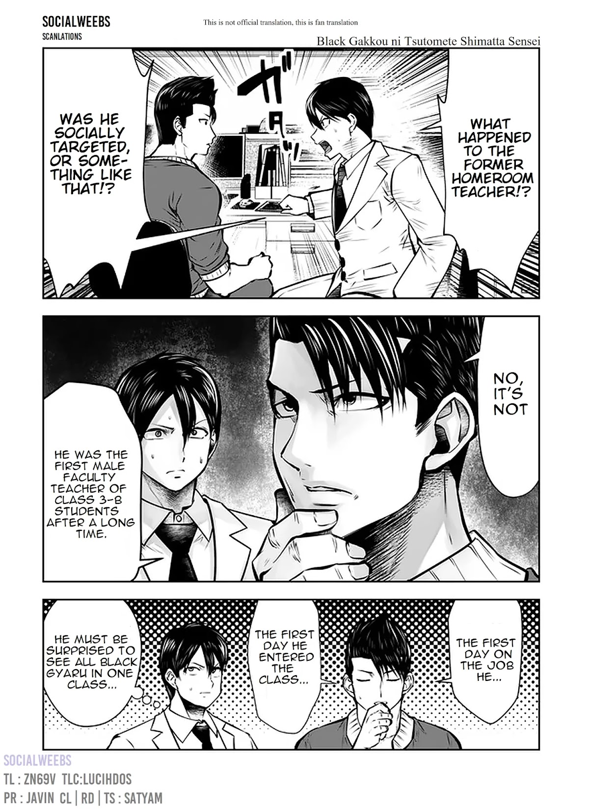 Burakku Gakkou ni Tsutomete Shimatta Sensei Chapter 18.1 page 9 - Chapter 18.1 - 18.4