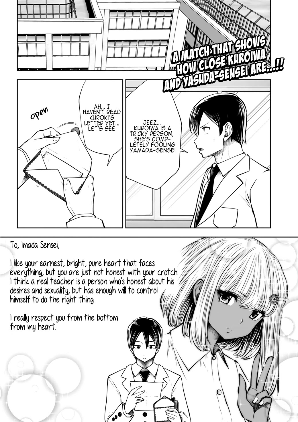 Burakku Gakkou ni Tsutomete Shimatta Sensei Chapter 19.1 page 1 - Chapter 19.1 - 19.4: Wild Ideas are good