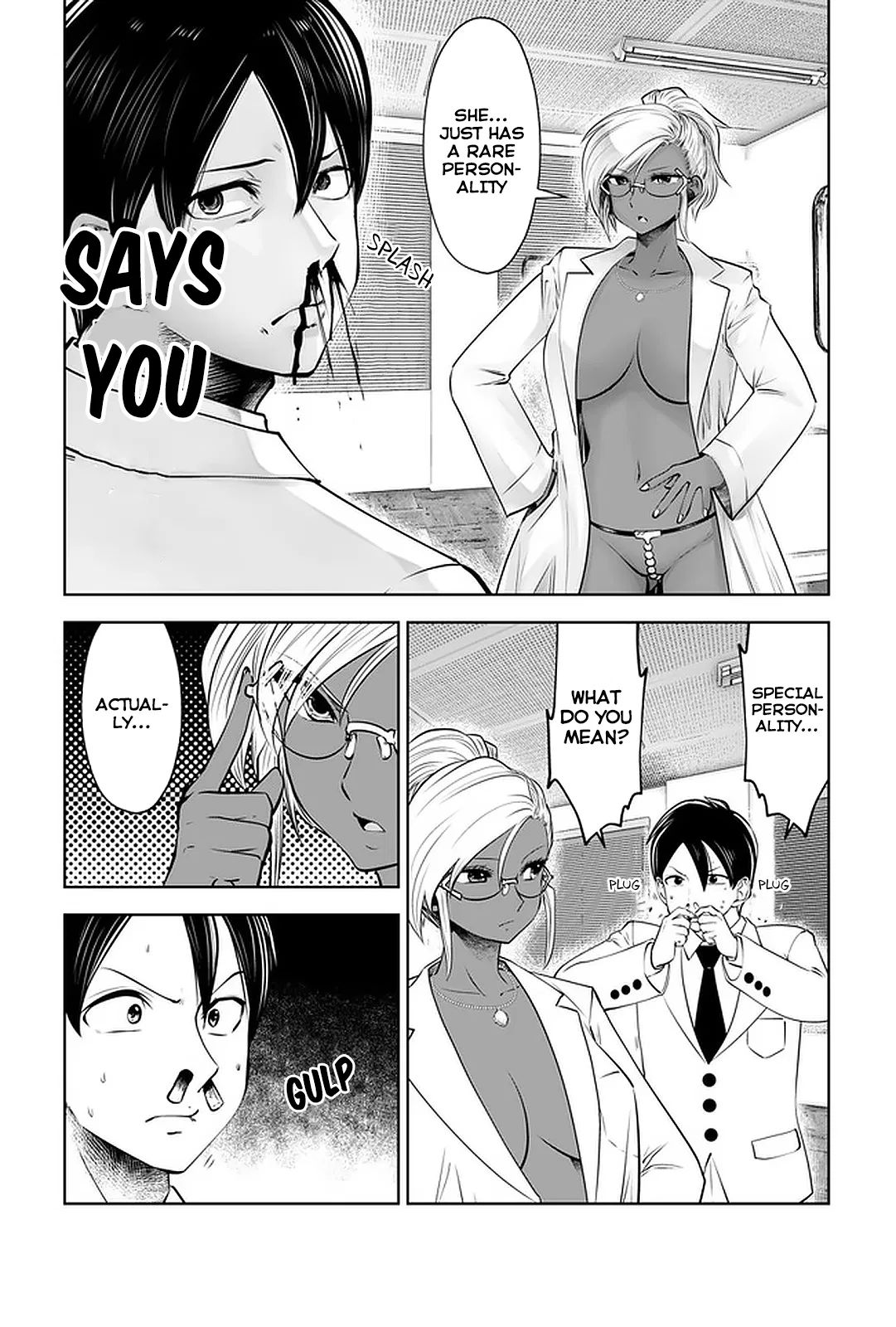 Burakku Gakkou ni Tsutomete Shimatta Sensei Chapter 21.1 page 14 - Chapter 21.1 - 21.4