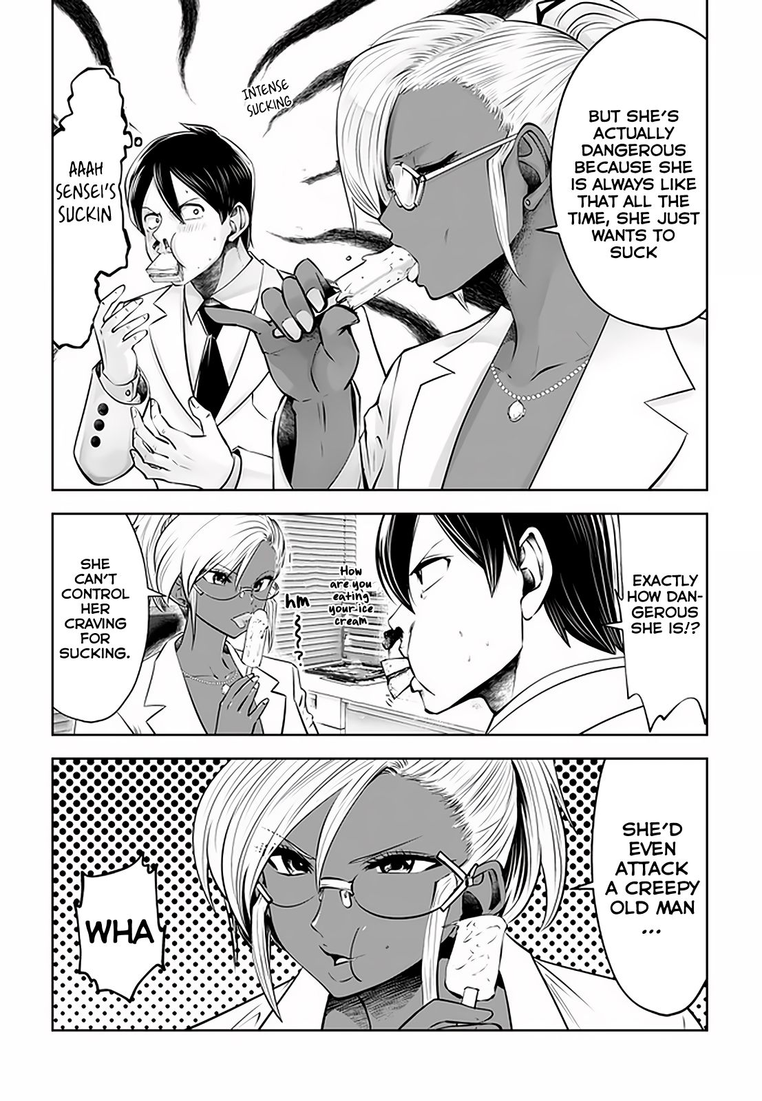 Burakku Gakkou ni Tsutomete Shimatta Sensei Chapter 21.1 page 21 - Chapter 21.1 - 21.4