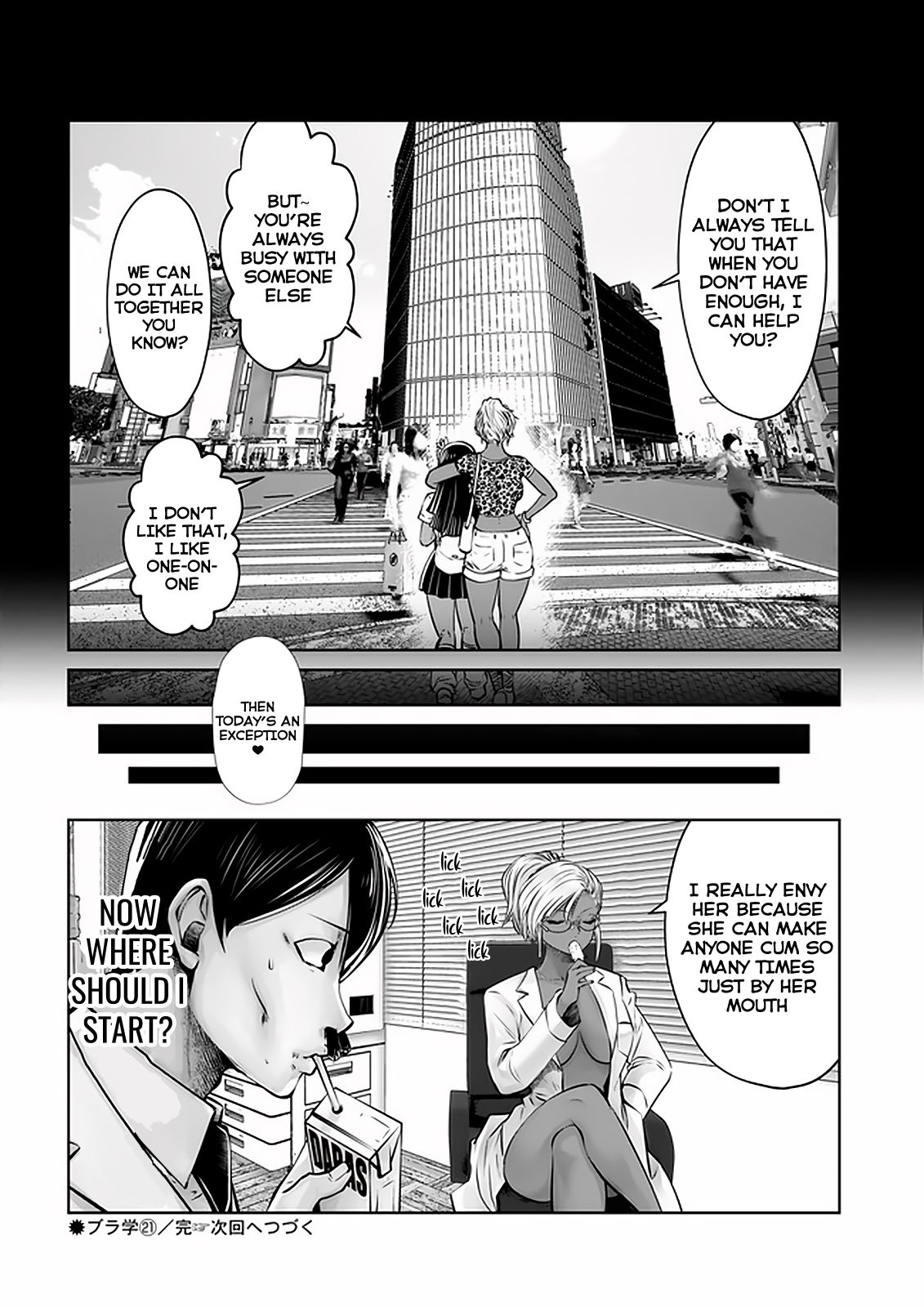 Burakku Gakkou ni Tsutomete Shimatta Sensei Chapter 21.1 page 28 - Chapter 21.1 - 21.4