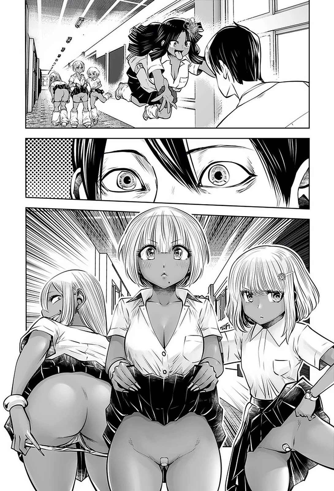 Burakku Gakkou ni Tsutomete Shimatta Sensei Chapter 22 page 13 - Chapter 22: Surprised