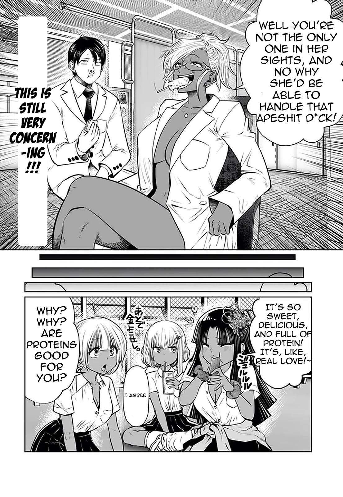 Burakku Gakkou ni Tsutomete Shimatta Sensei Chapter 22 page 4 - Chapter 22: Surprised
