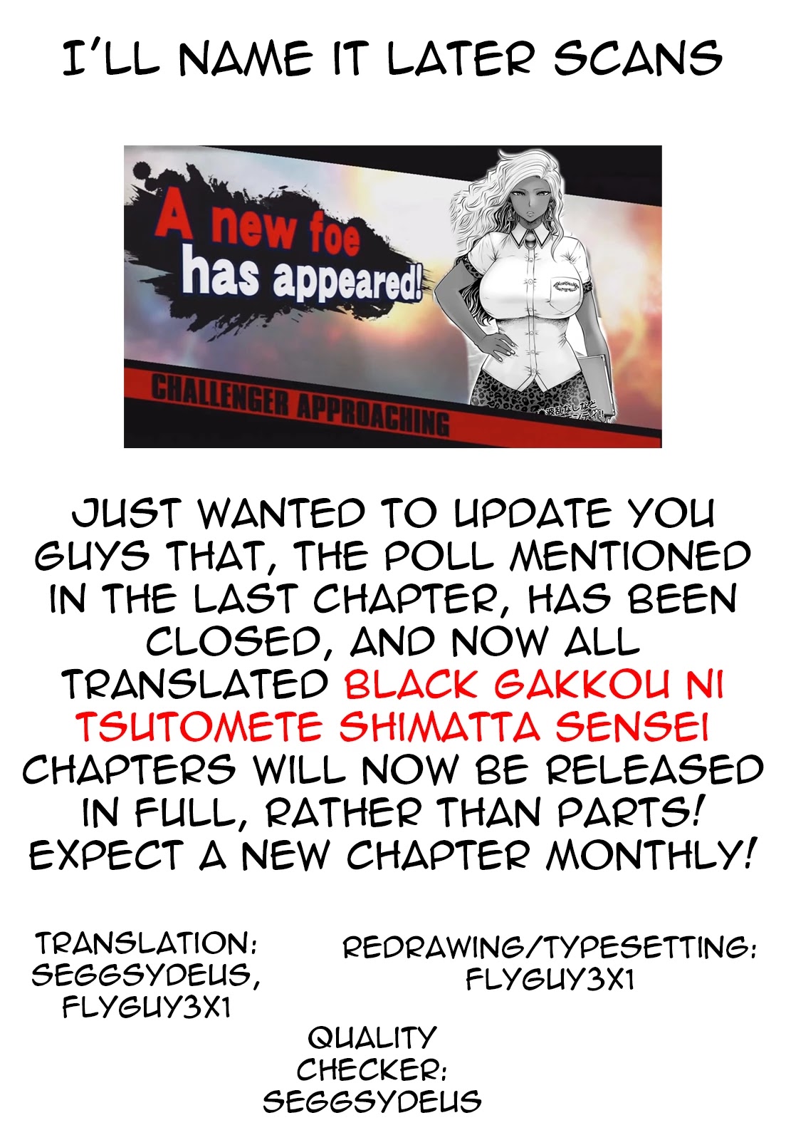 Burakku Gakkou ni Tsutomete Shimatta Sensei Chapter 23 page 24 - Chapter 23: The Best Immachi!