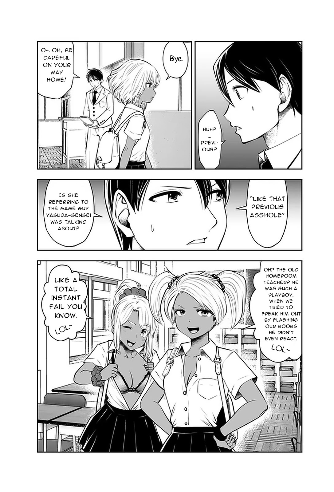 Burakku Gakkou ni Tsutomete Shimatta Sensei Chapter 24 page 10 - Chapter 24: ImmaPinch~!