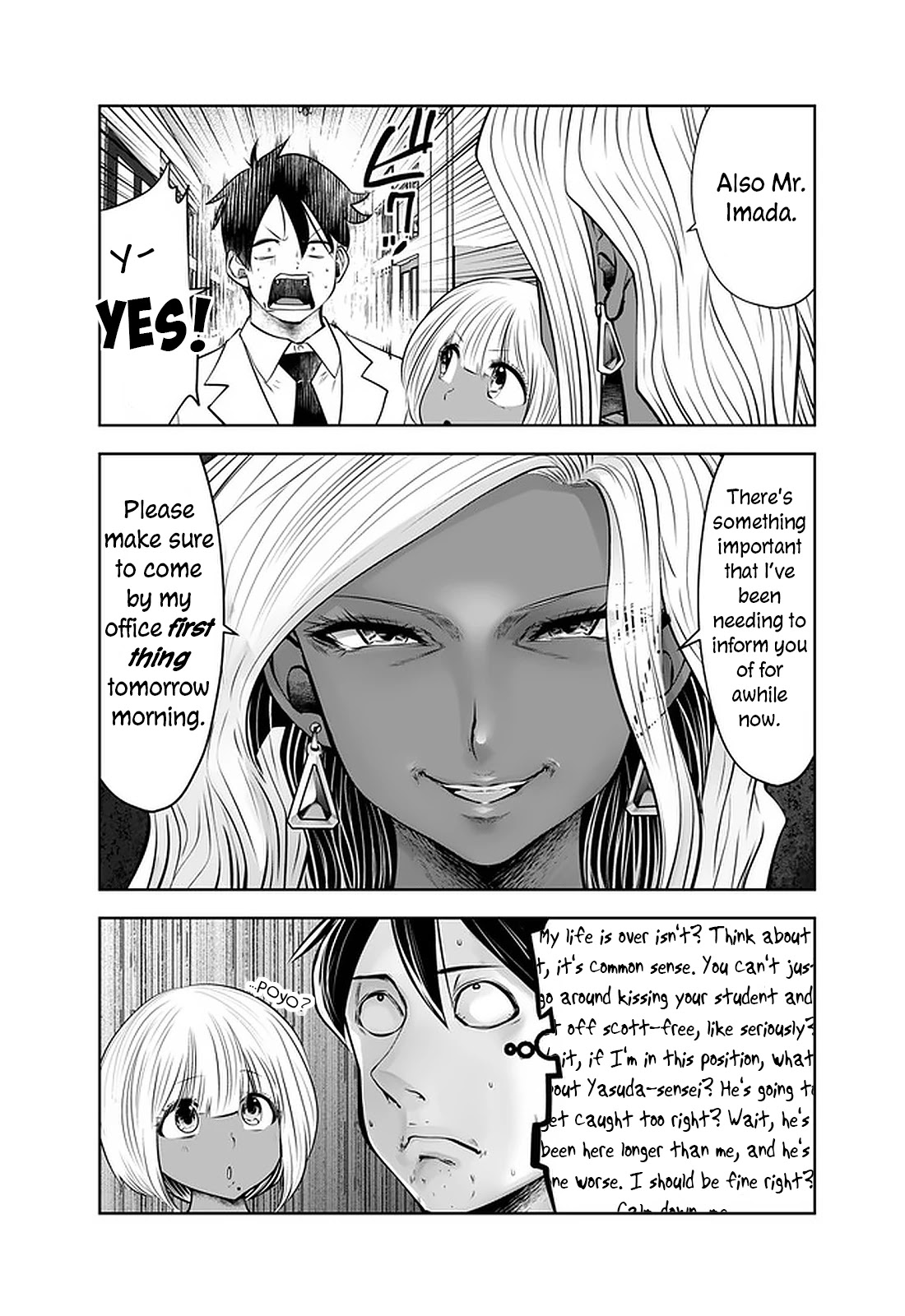 Burakku Gakkou ni Tsutomete Shimatta Sensei Chapter 24 page 6 - Chapter 24: ImmaPinch~!