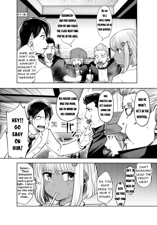 Burakku Gakkou ni Tsutomete Shimatta Sensei Chapter 25 page 15 - Chapter 25: Super Revechi!
