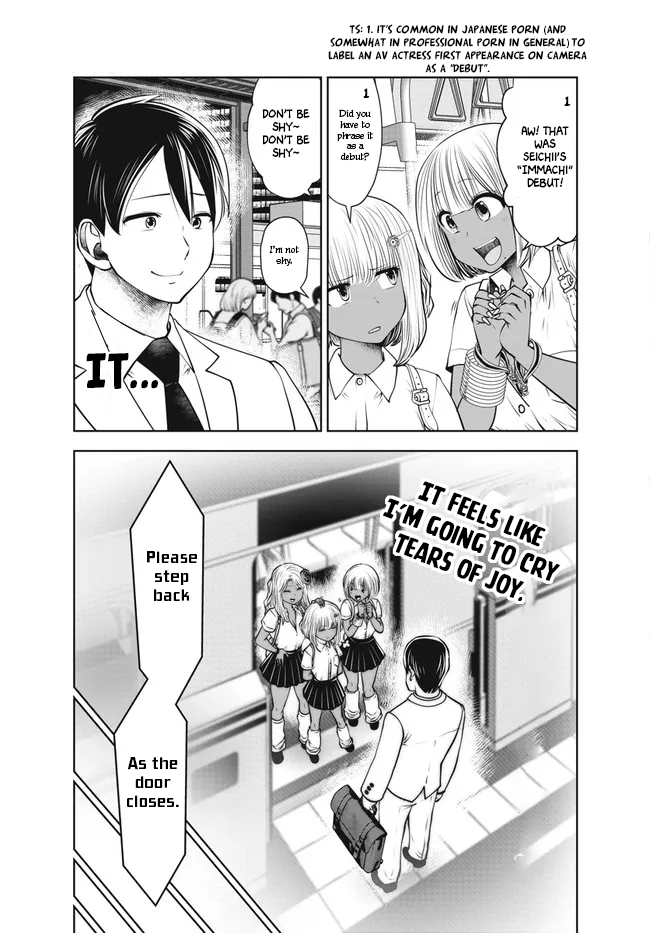 Burakku Gakkou ni Tsutomete Shimatta Sensei Chapter 27 page 15 - Chapter 27: Immachi Debut!