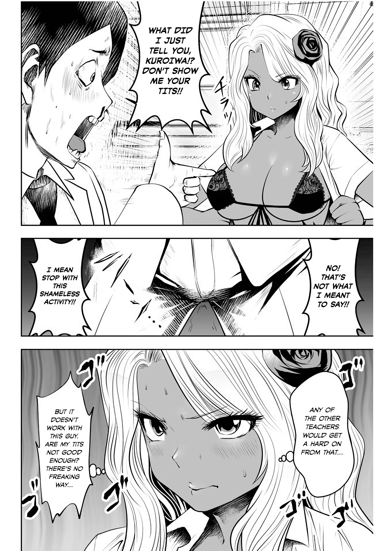 Burakku Gakkou ni Tsutomete Shimatta Sensei Chapter 3 page 6 - Chapter 3: Absolute Temptation