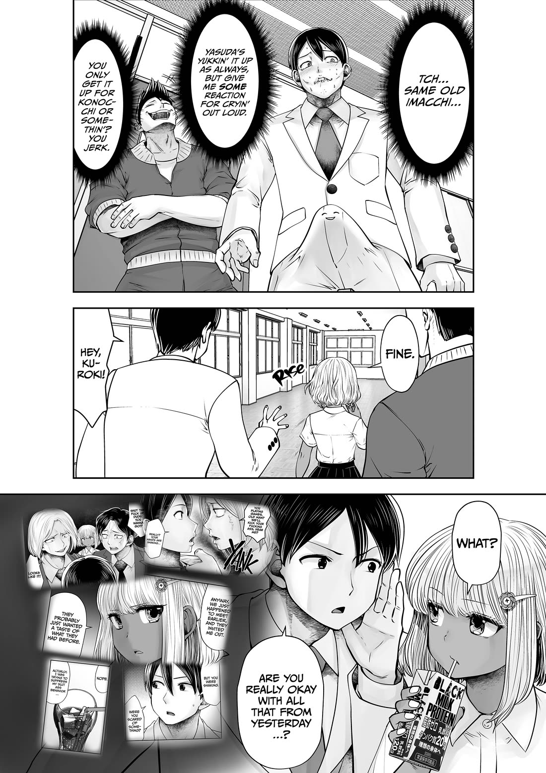 Burakku Gakkou ni Tsutomete Shimatta Sensei Chapter 32 page 5 - Chapter 32