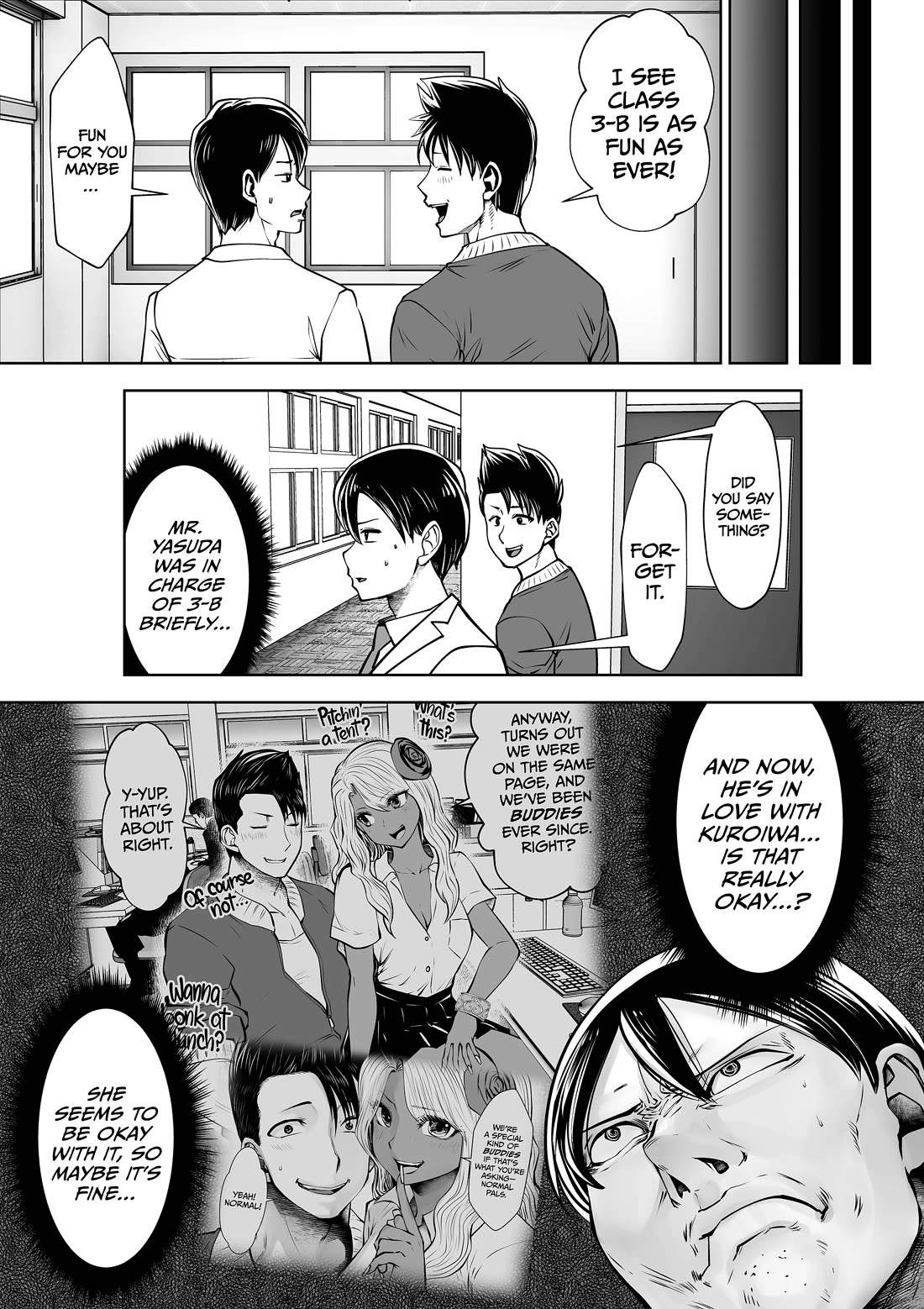 Burakku Gakkou ni Tsutomete Shimatta Sensei Chapter 32 page 9 - Chapter 32
