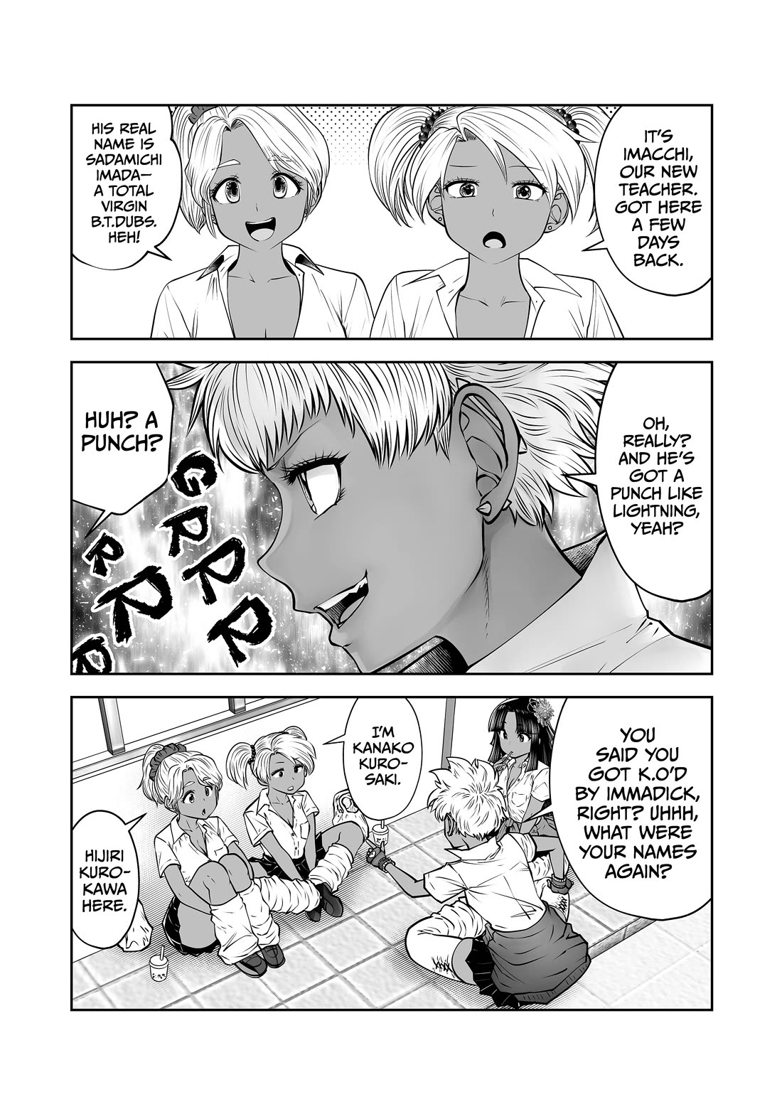 Burakku Gakkou ni Tsutomete Shimatta Sensei Chapter 35 page 17 - Chapter 35