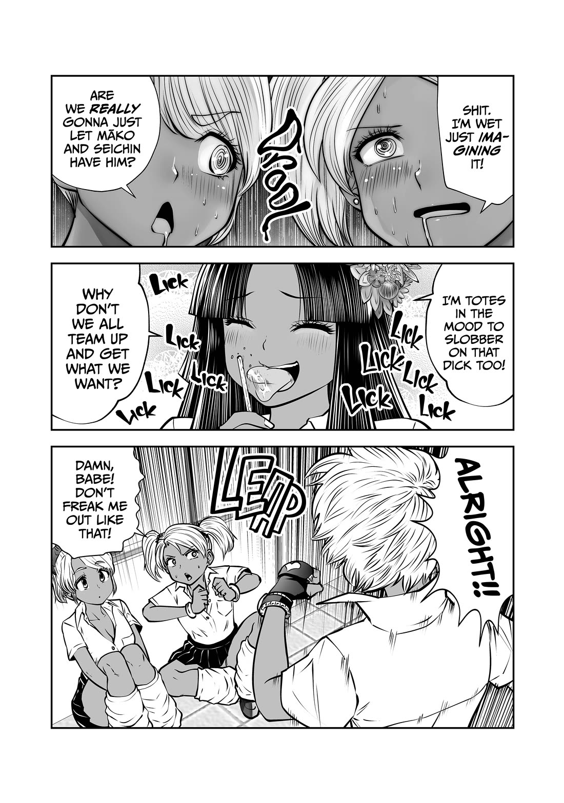 Burakku Gakkou ni Tsutomete Shimatta Sensei Chapter 35 page 19 - Chapter 35