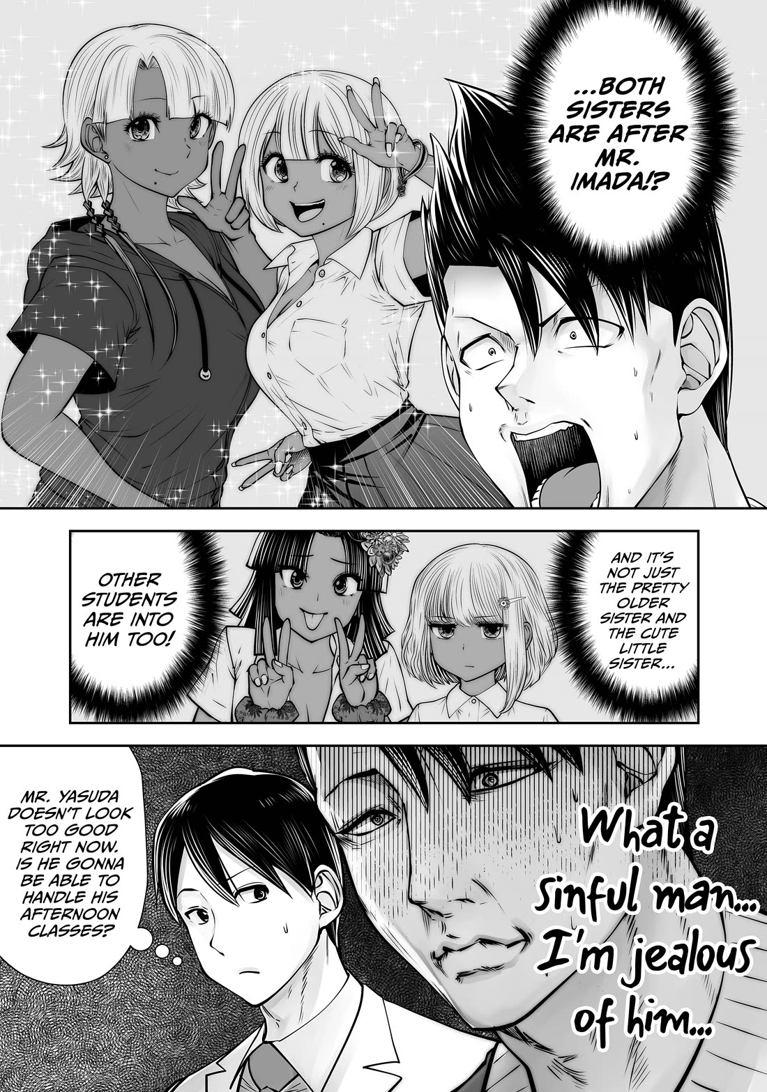 Burakku Gakkou ni Tsutomete Shimatta Sensei Chapter 35 page 5 - Chapter 35