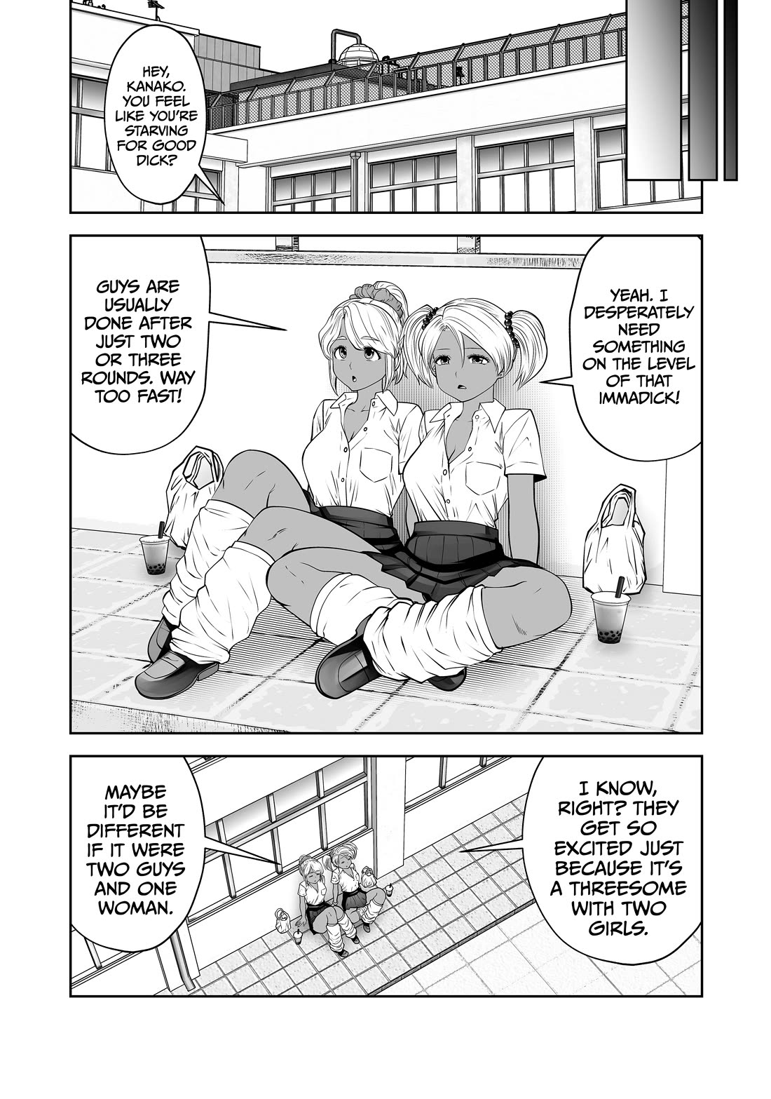 Burakku Gakkou ni Tsutomete Shimatta Sensei Chapter 35 page 6 - Chapter 35