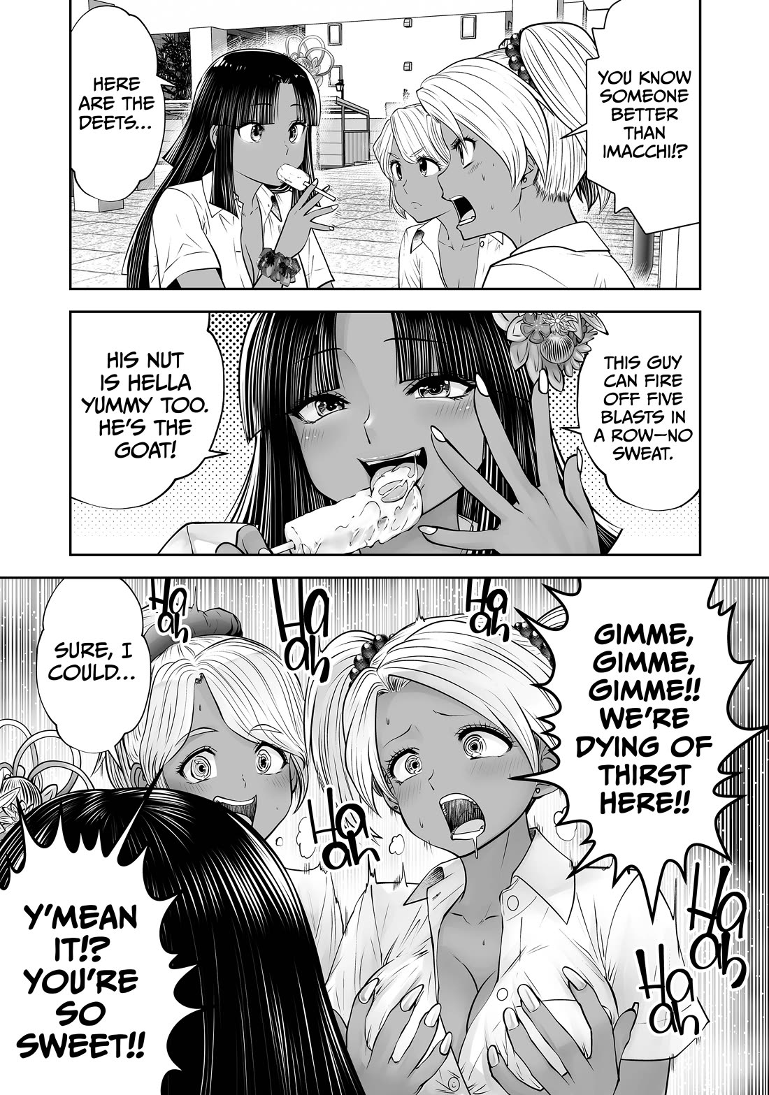 Burakku Gakkou ni Tsutomete Shimatta Sensei Chapter 35 page 9 - Chapter 35