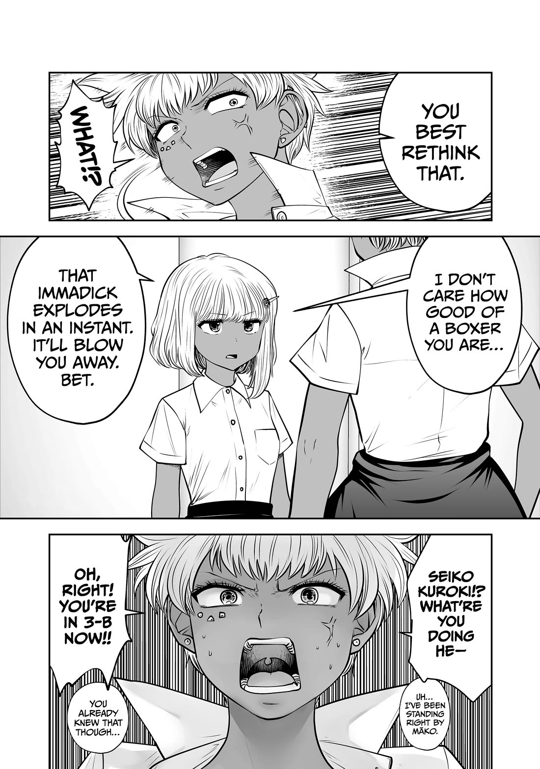 Burakku Gakkou ni Tsutomete Shimatta Sensei Chapter 36 page 11 - Chapter 36