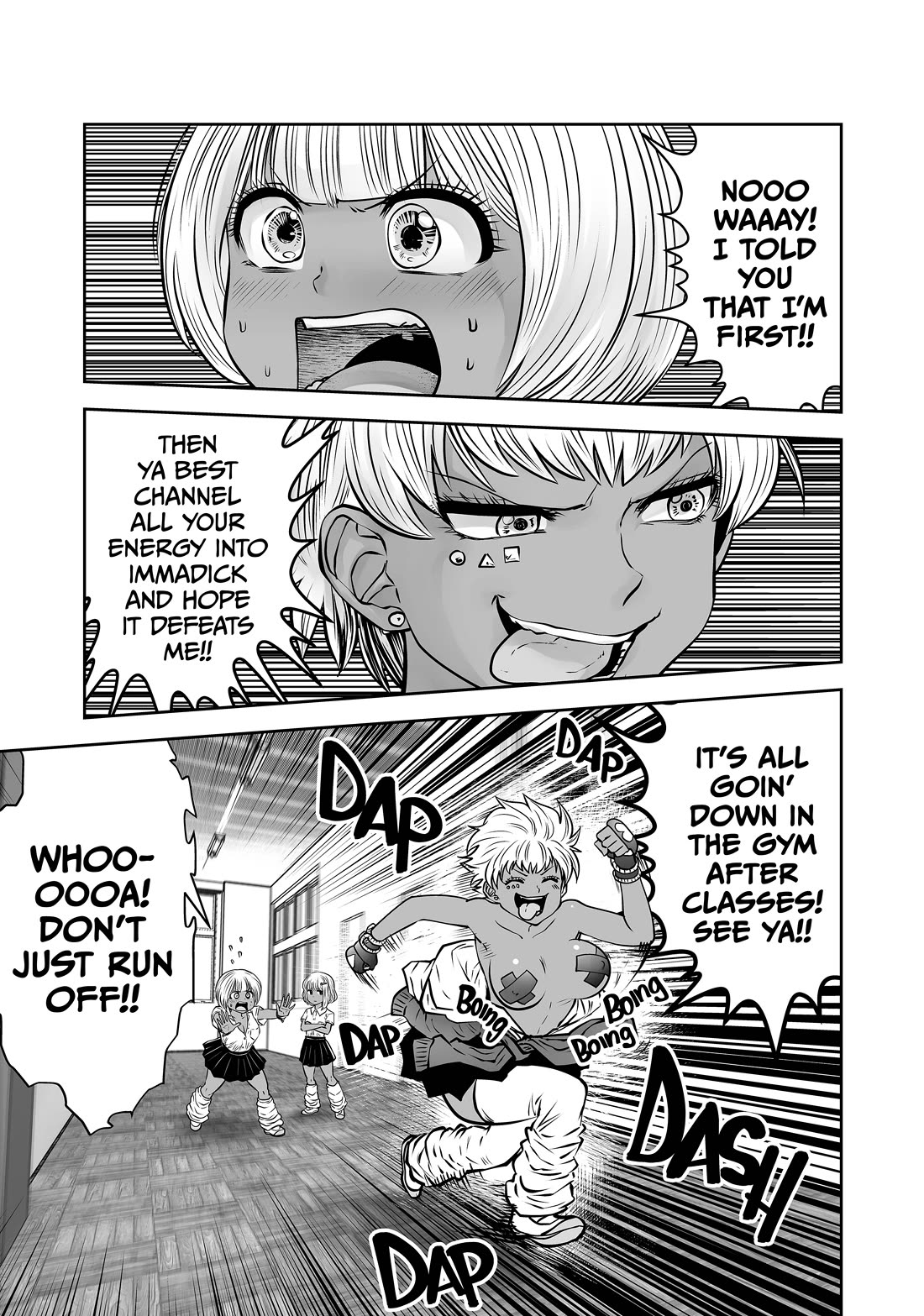 Burakku Gakkou ni Tsutomete Shimatta Sensei Chapter 36 page 15 - Chapter 36