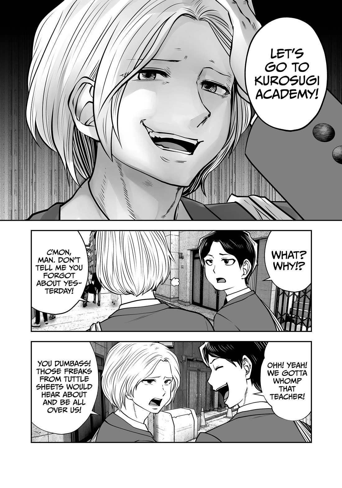 Burakku Gakkou ni Tsutomete Shimatta Sensei Chapter 36 page 22 - Chapter 36