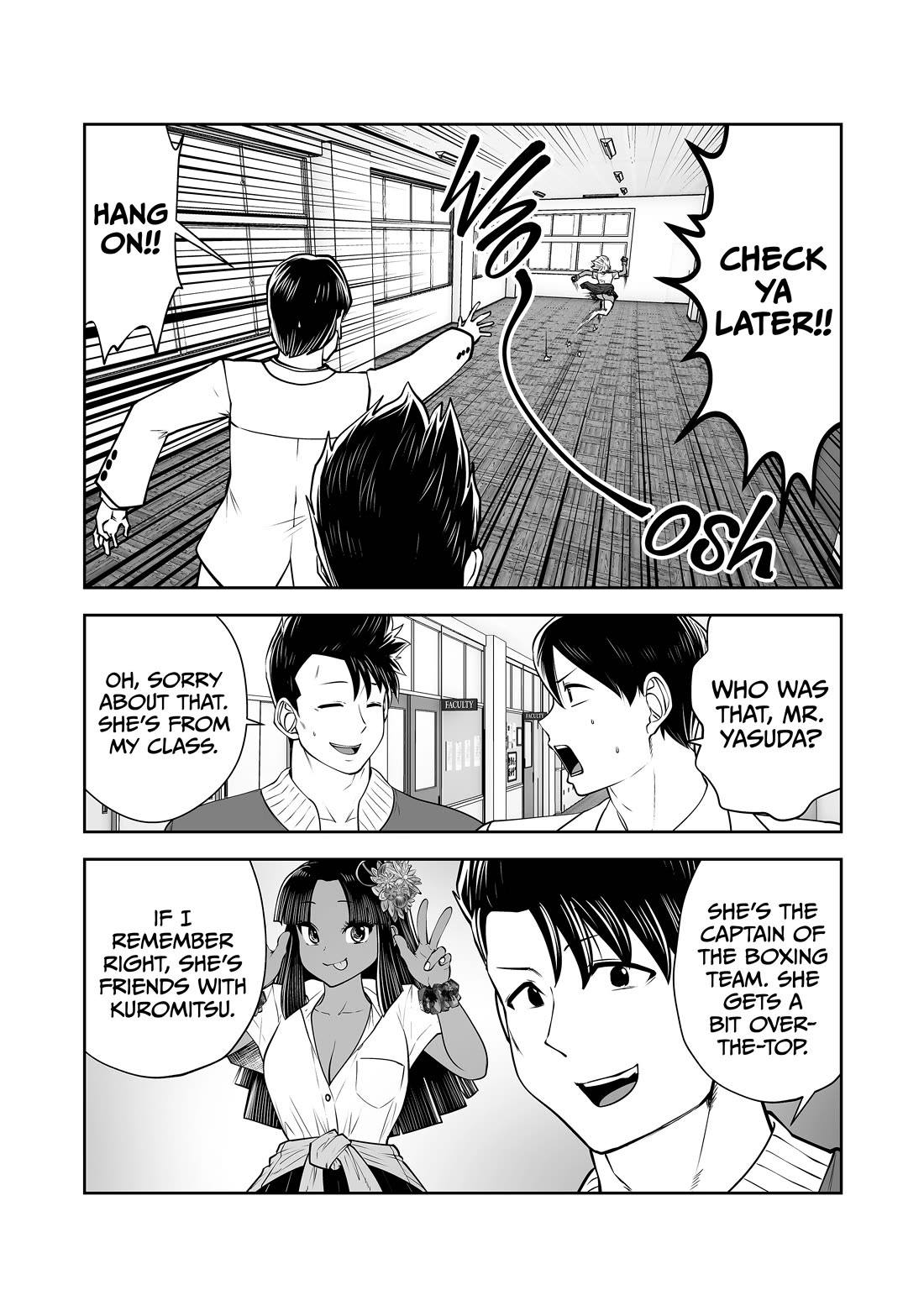Burakku Gakkou ni Tsutomete Shimatta Sensei Chapter 36 page 3 - Chapter 36