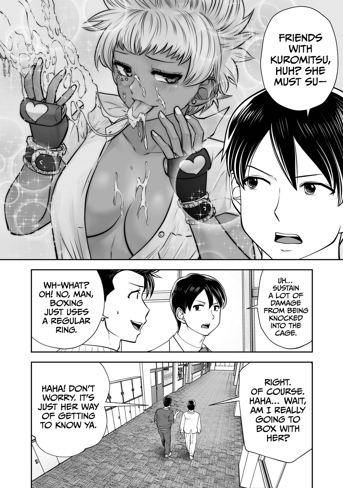 Burakku Gakkou ni Tsutomete Shimatta Sensei Chapter 36 page 4 - Chapter 36
