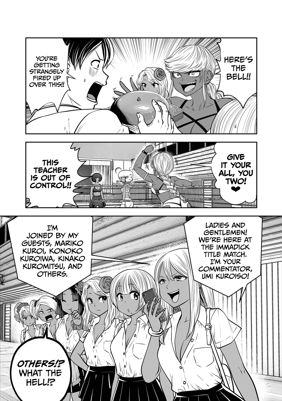 Burakku Gakkou ni Tsutomete Shimatta Sensei Chapter 37 page 21 - Chapter 37