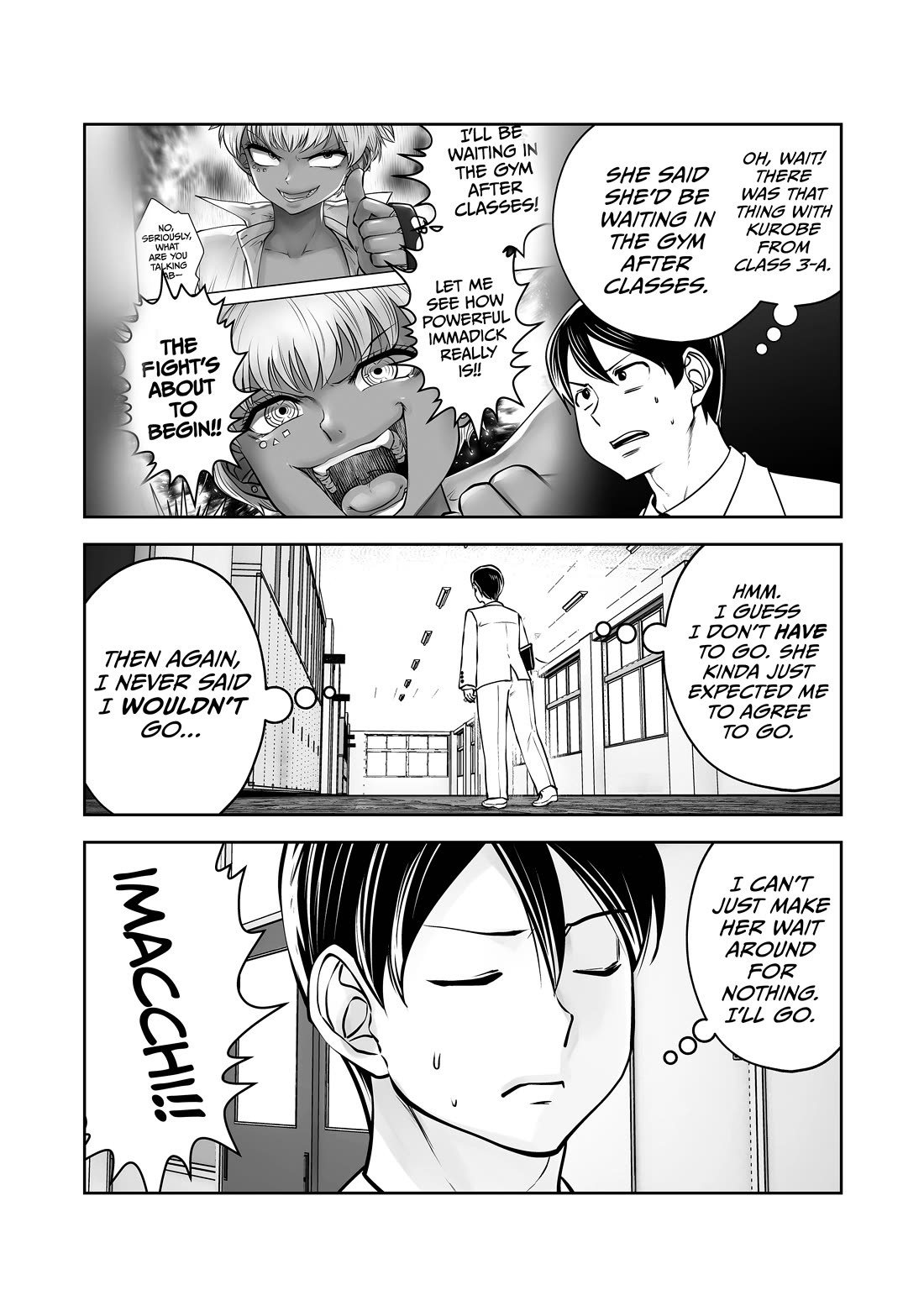 Burakku Gakkou ni Tsutomete Shimatta Sensei Chapter 37 page 3 - Chapter 37