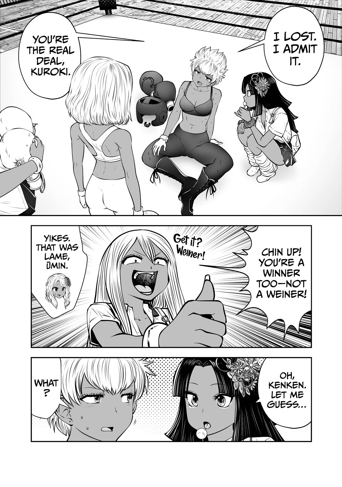 Burakku Gakkou ni Tsutomete Shimatta Sensei Chapter 39 page 11 - Chapter 39