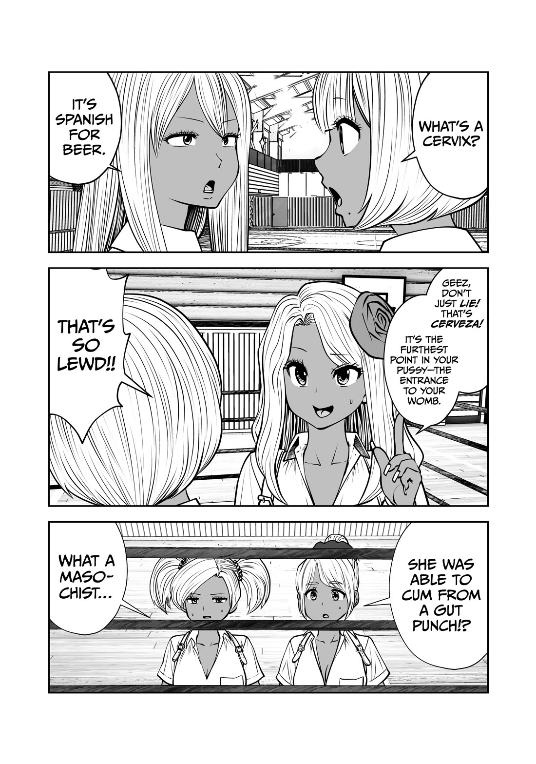 Burakku Gakkou ni Tsutomete Shimatta Sensei Chapter 39 page 14 - Chapter 39