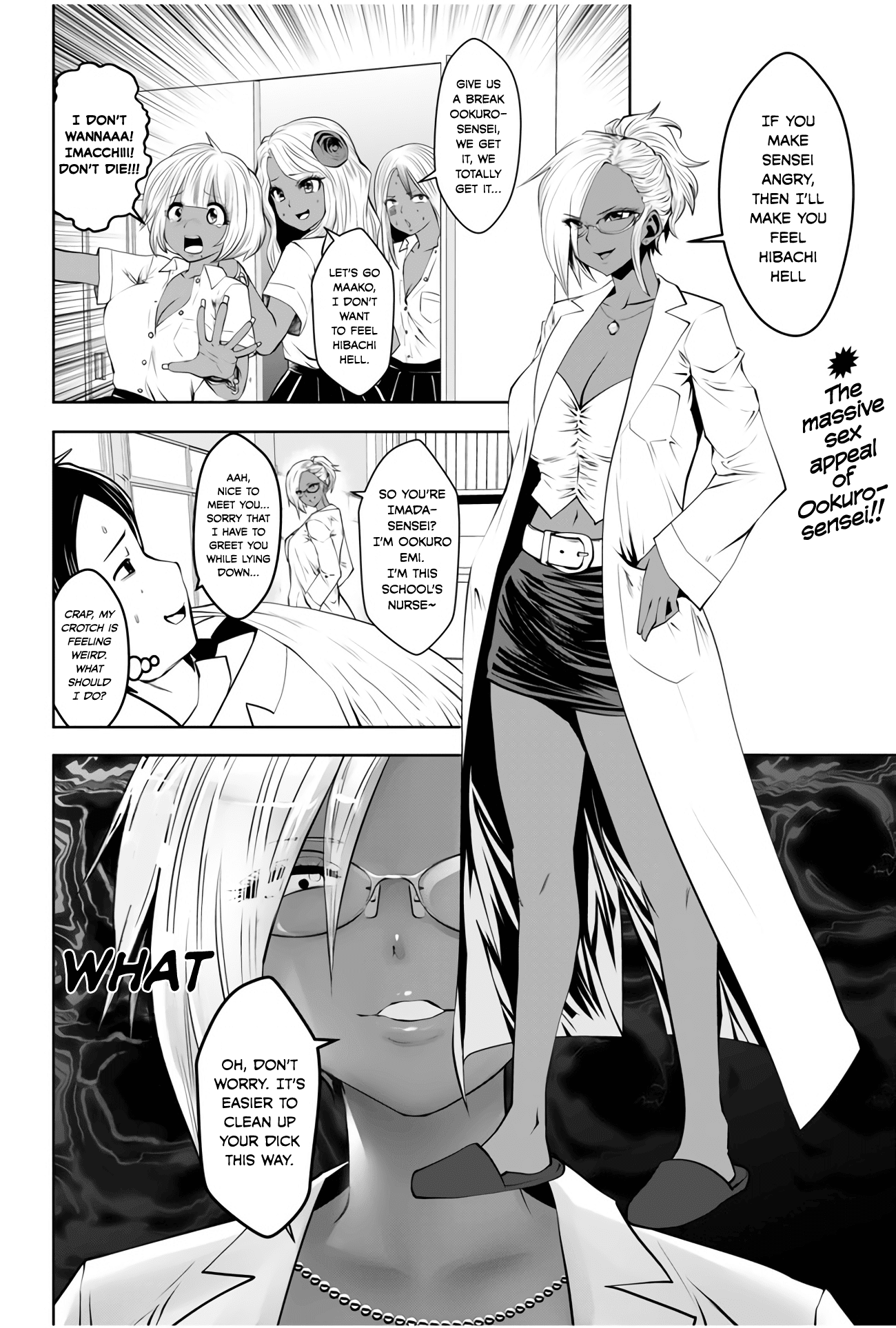 Burakku Gakkou ni Tsutomete Shimatta Sensei Chapter 4 page 2 - Chapter 4: The arrival of the wild slut