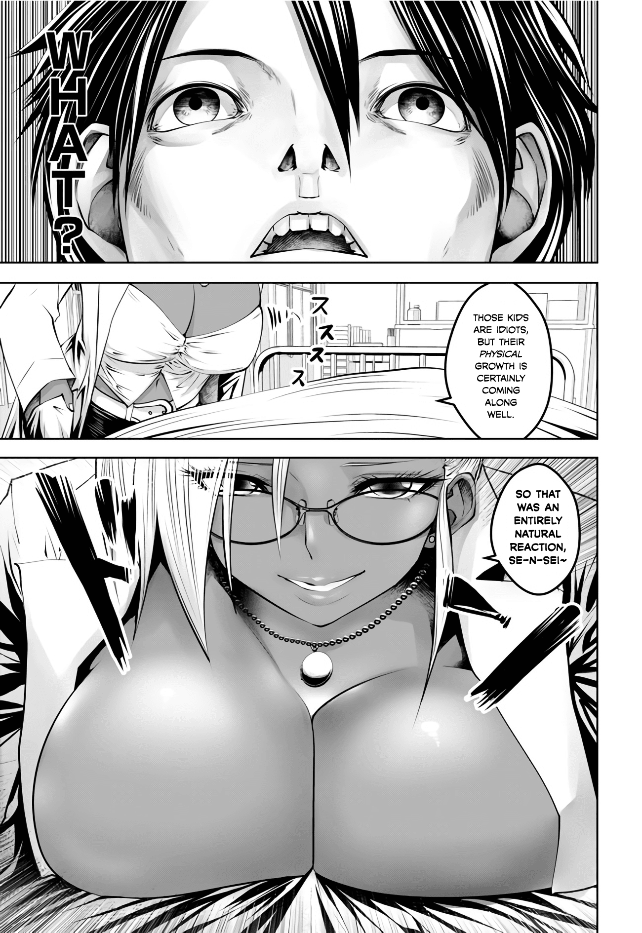 Burakku Gakkou ni Tsutomete Shimatta Sensei Chapter 4 page 3 - Chapter 4: The arrival of the wild slut