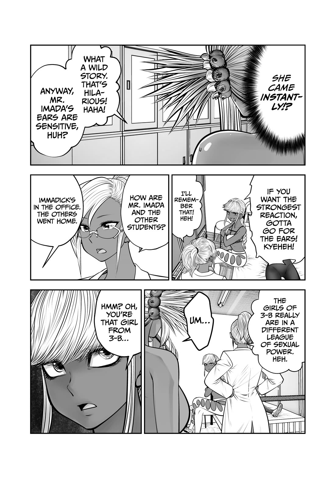 Burakku Gakkou ni Tsutomete Shimatta Sensei Chapter 40 page 22 - Chapter 40