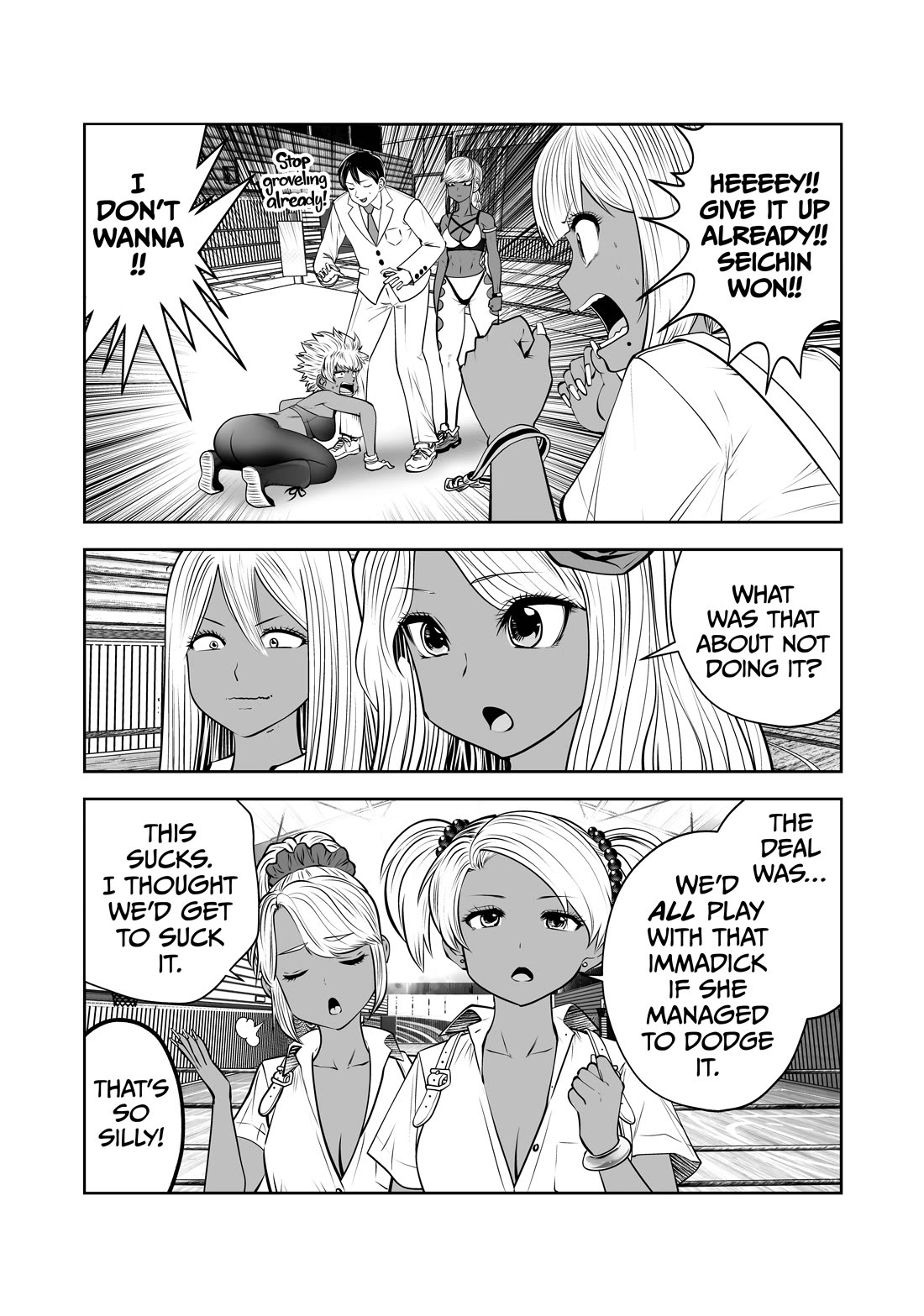 Burakku Gakkou ni Tsutomete Shimatta Sensei Chapter 40 page 3 - Chapter 40