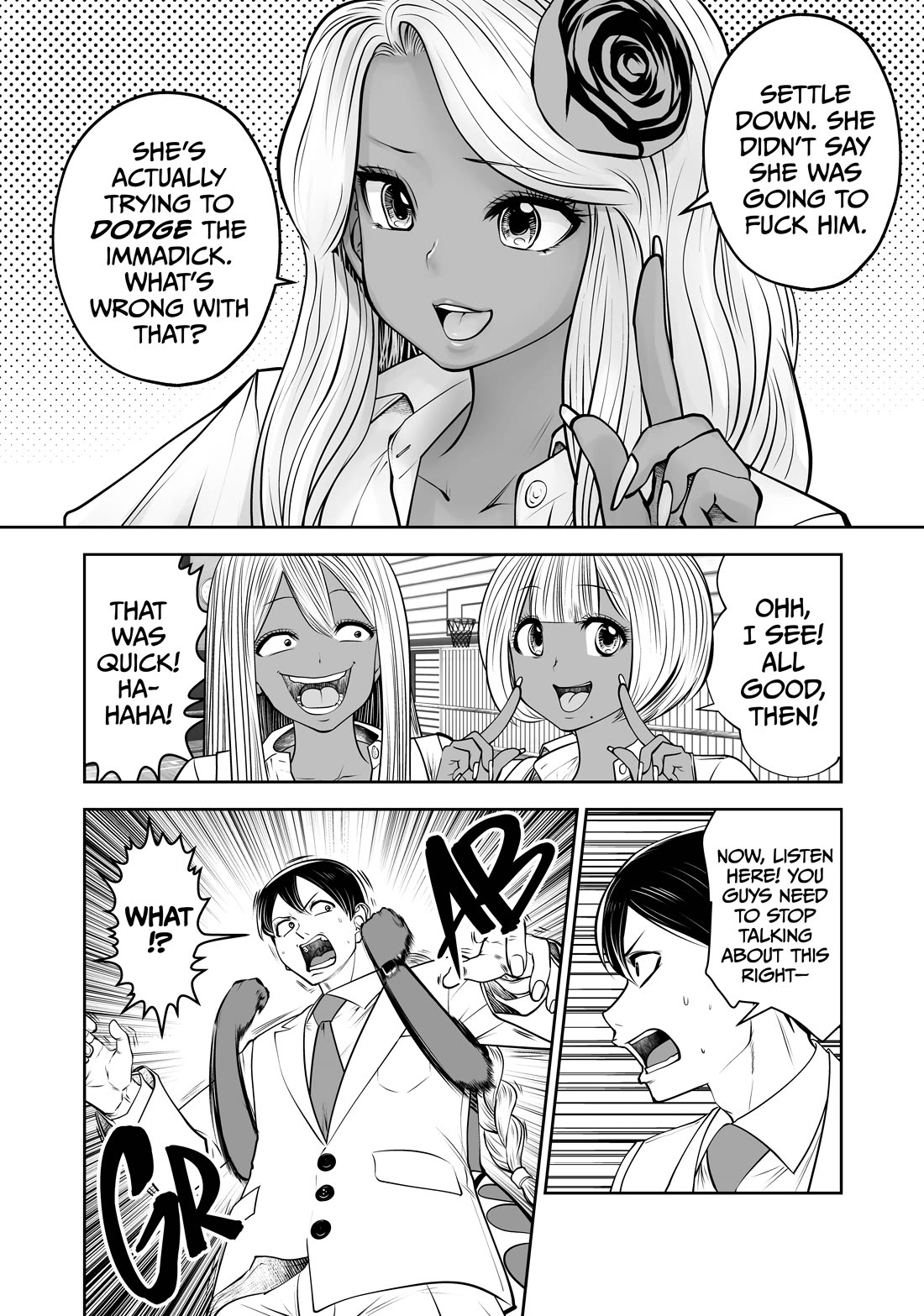 Burakku Gakkou ni Tsutomete Shimatta Sensei Chapter 40 page 8 - Chapter 40