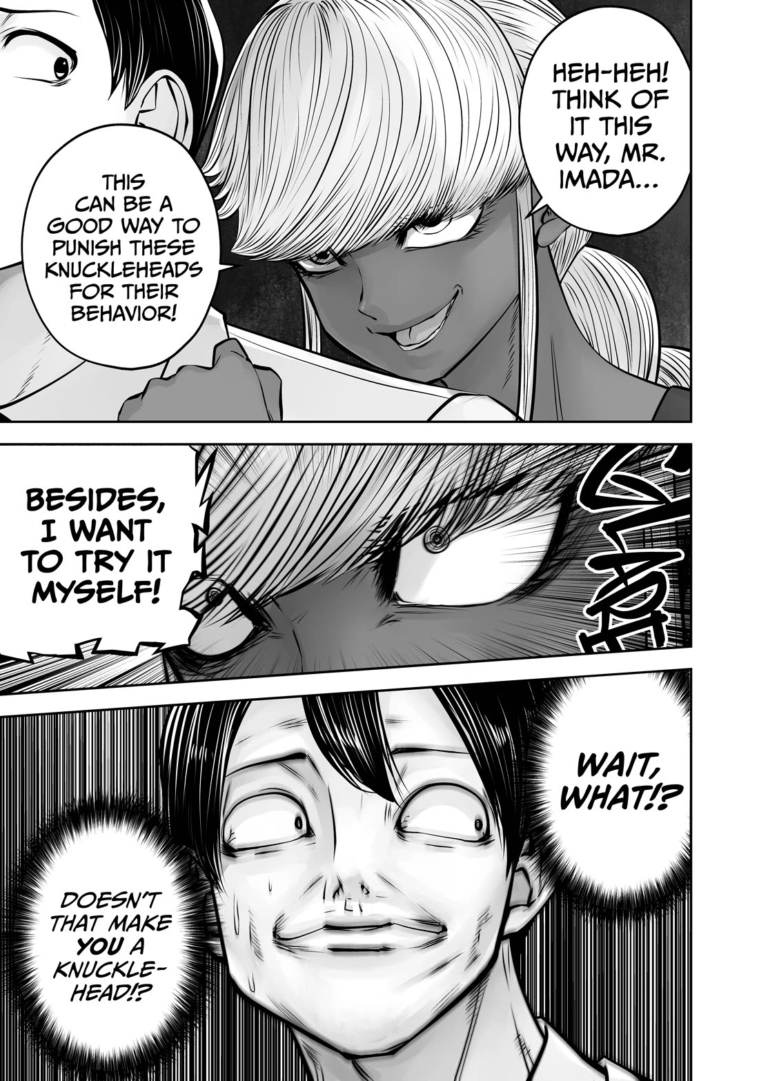 Burakku Gakkou ni Tsutomete Shimatta Sensei Chapter 40 page 9 - Chapter 40