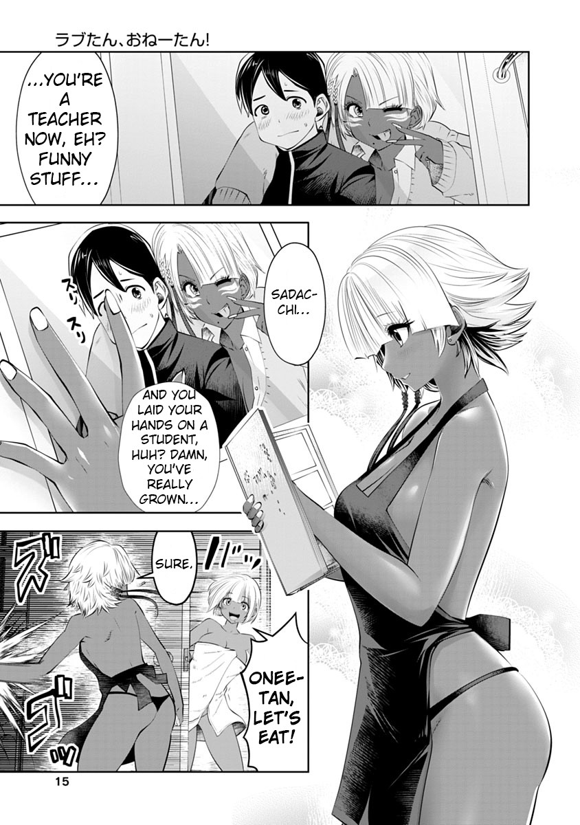 Burakku Gakkou ni Tsutomete Shimatta Sensei Chapter 8 page 16 - Chapter 8: Love-tan, Onee-tan!